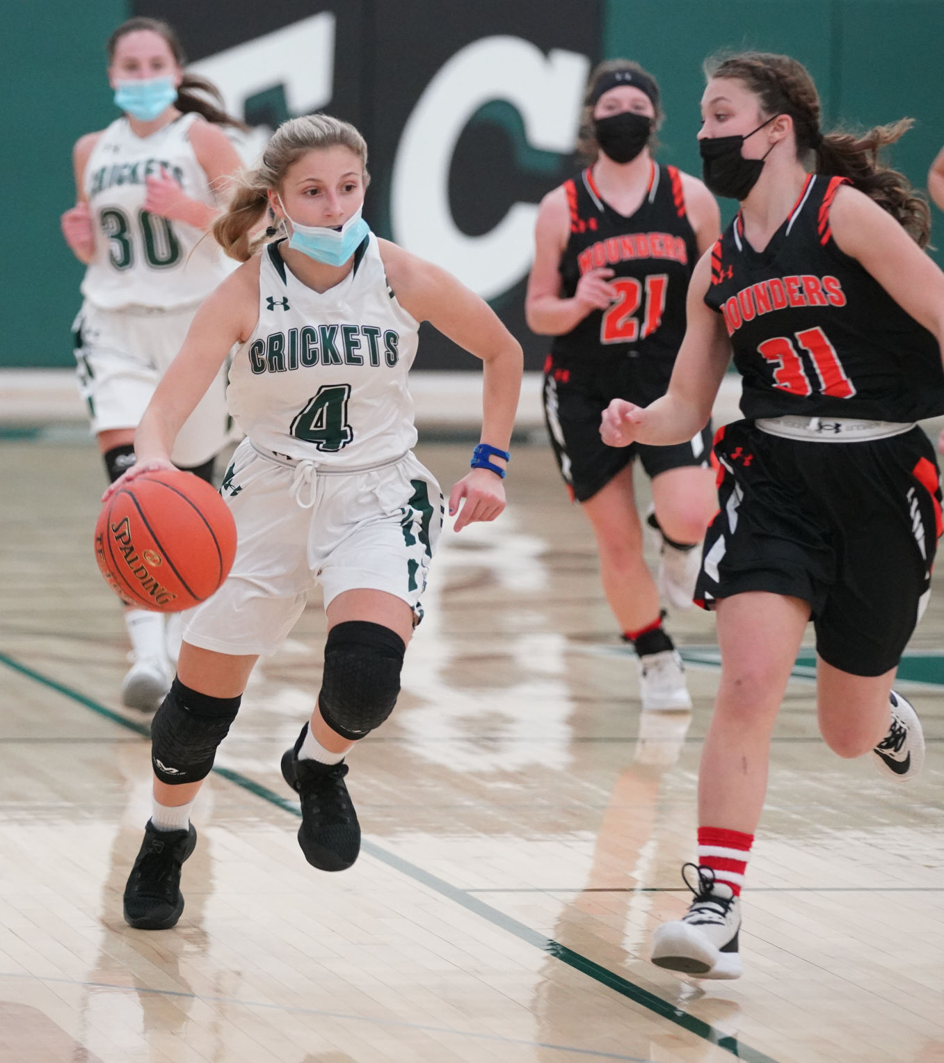 Fall Creek Elk Mound girls basketball